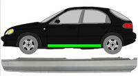 Schweller FüR Daewoo Lanos 5 TüRer 1997 - 2008 Links