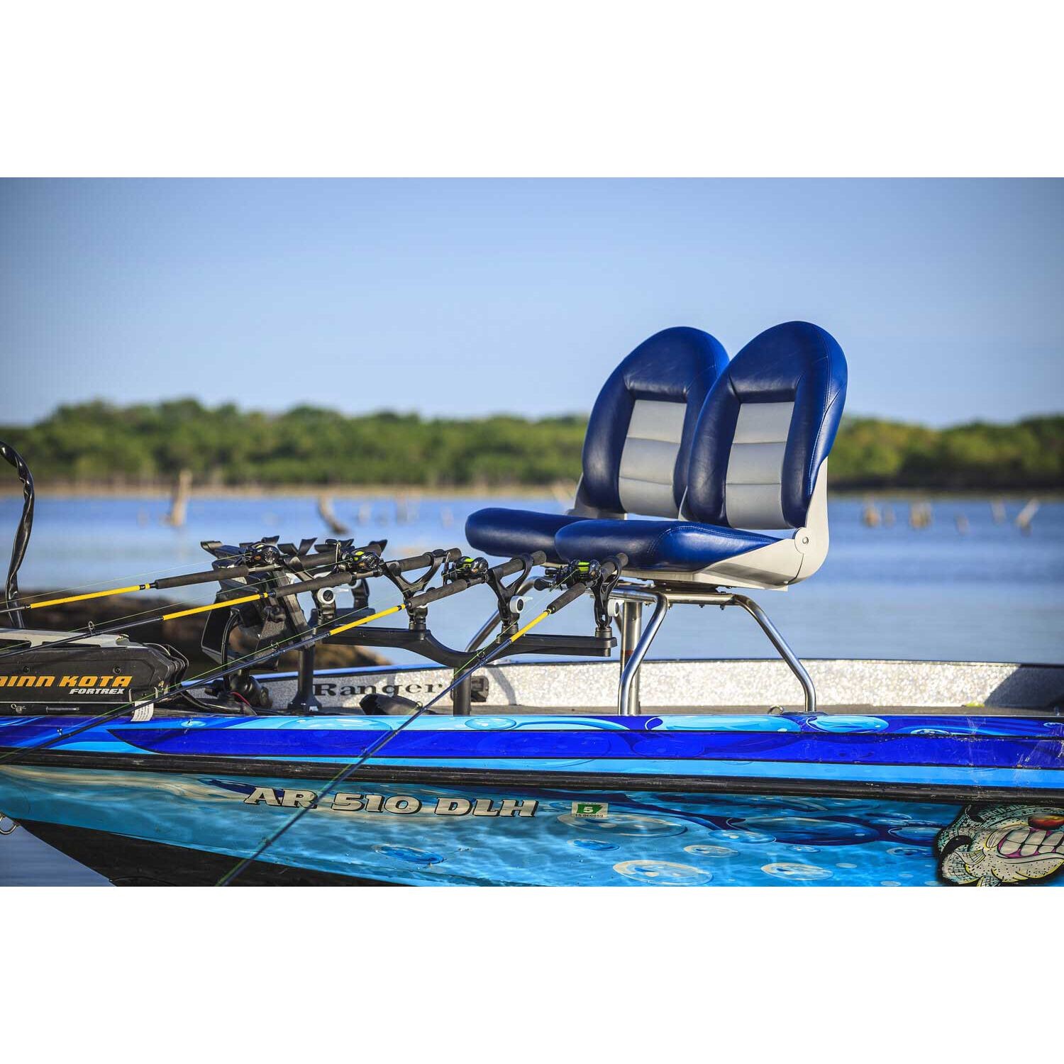 Tempress 54921 NaviStyle High-Back Mossy Oak Break-Up Vinyl Boat Seat Marine