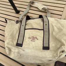 Heavy  Duty Canvas  Gemline The Fly Shop, Travel Bag, Plastic Line VTG