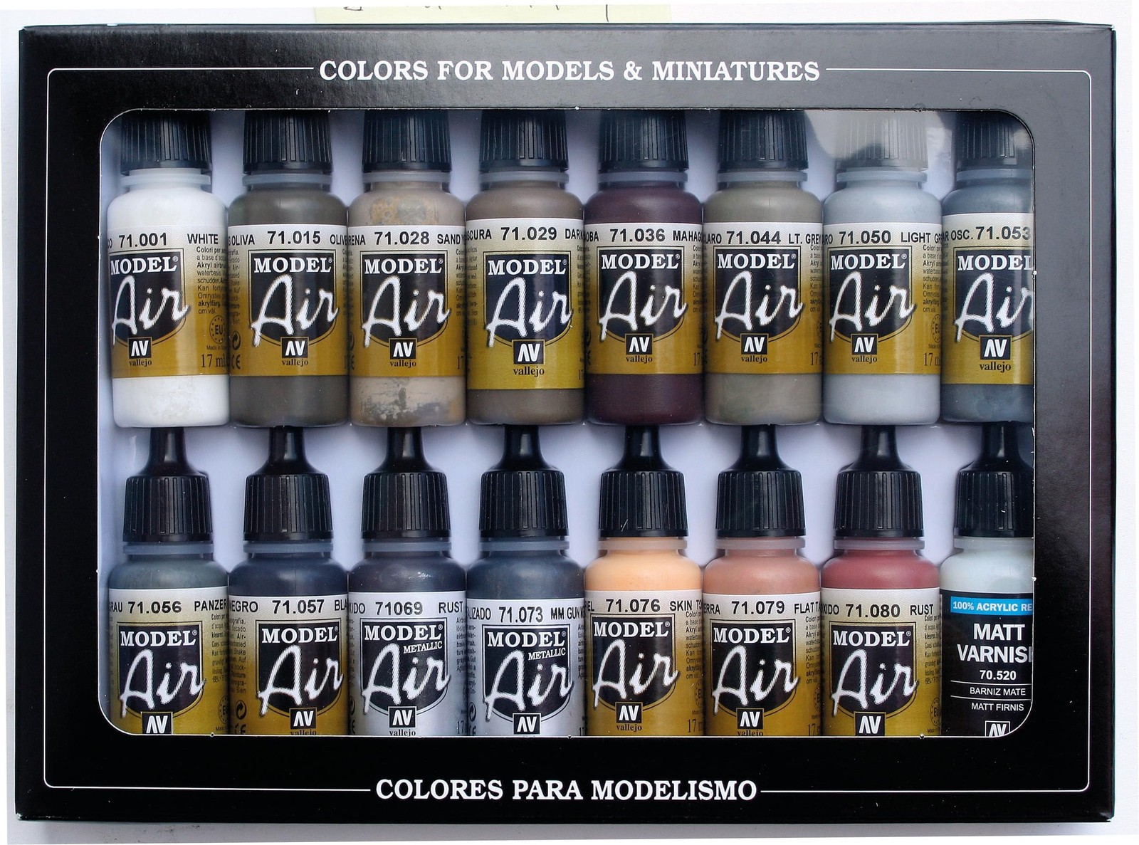 Vallejo Model Air Weathering Acrylic 272 ml (Pack of 1), Clear/Transparent