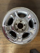 Wheel 12mm Lugs 14mm Holes 17x7-12 Steel Chrome Fits 99-00 Expedition 583022