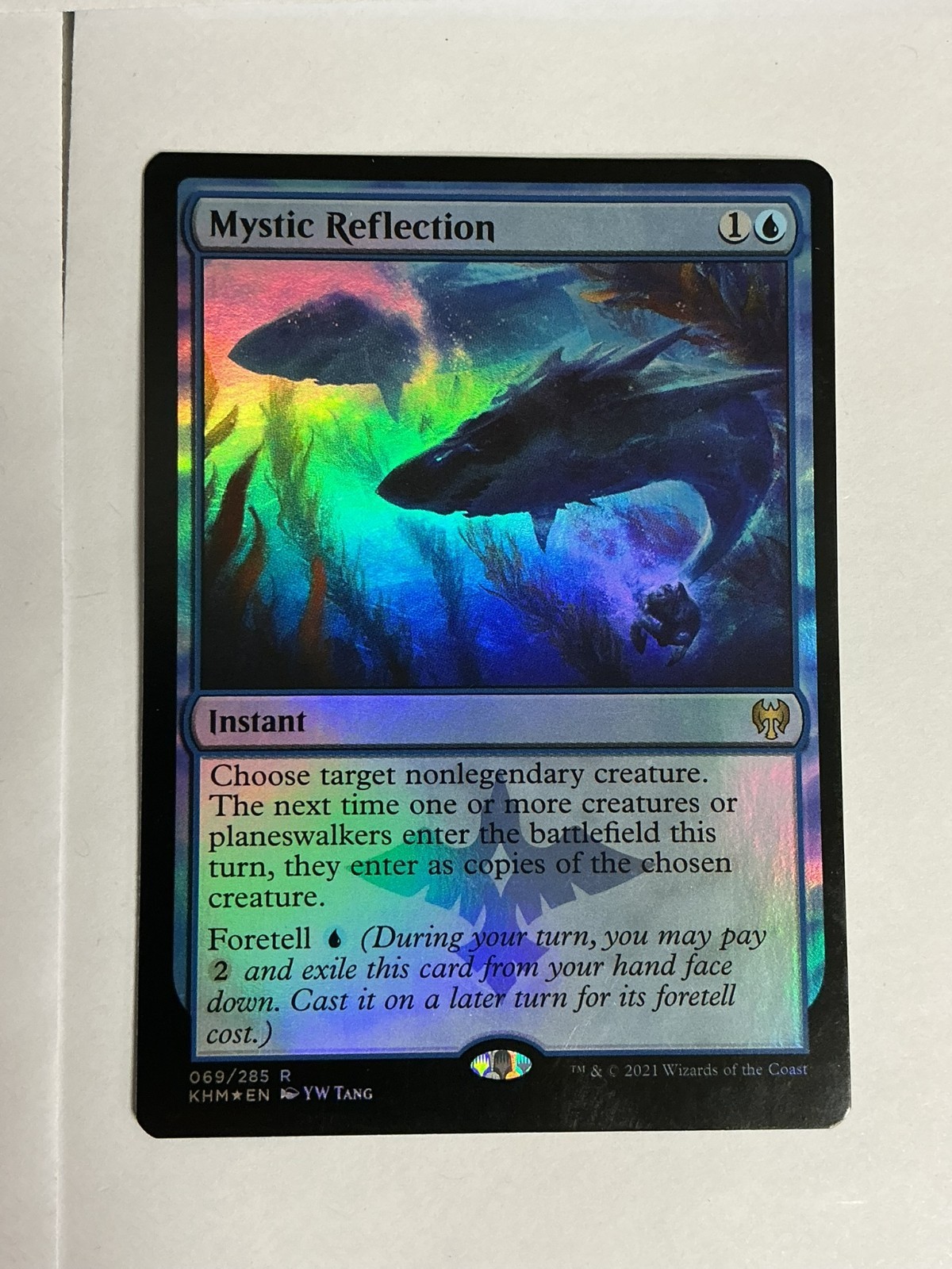 FOIL MYSTIC REFLECTION KALDHEIM  MAGIC GATHERING MTG  NM  MJB