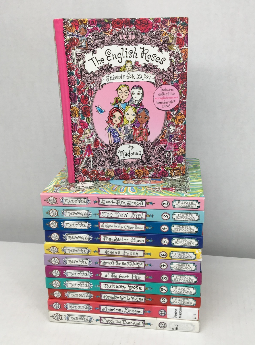 Complete Set Series The English Roses Hardcover Books By Madonna 1