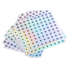 Capital Letter Stickers, Alphabet S Round Self-Adhesive Letter Labels,10 Sheet