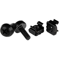StarTech M5 x 12mm - Screws and Cage Nuts - 5...
