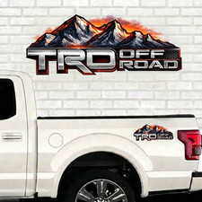Juego de calcomanías TRD OFF ROAD se adapta a: pegatina de vinilo para camioneta Toyota Tacoma Tundra