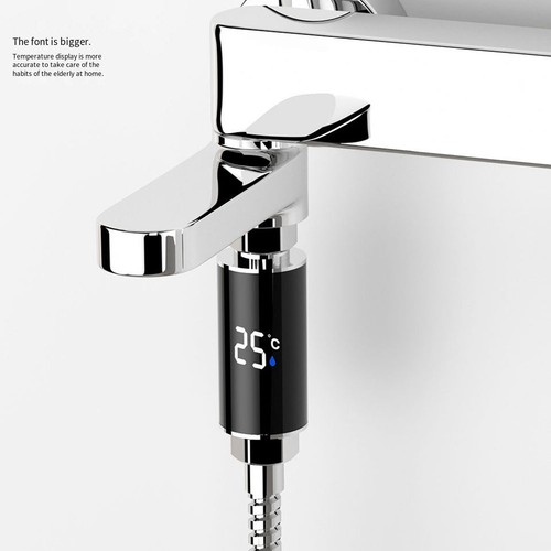 Wassertemperatur Messgerät mit wasserdichtem LED Digital Duschthermometer - Bild 2 von 12