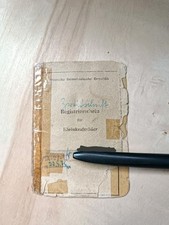 ORIGINAL DDR Simson Registrierschein Papiere Mokick 1969