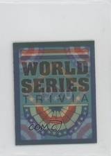 1991 Score World Series Trivia Inserts Grover Alexander #53 HOF y0i