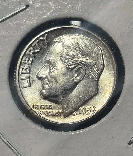 1959 D Uncirculated Roosevelt Silver