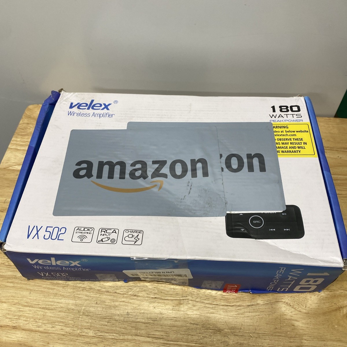 Velex VX-502 Waterproof Bluetooth Marine 4 Channel Amplifier