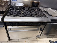 Commercial Gas Range Oven Blue Seal Evolution 900mm 