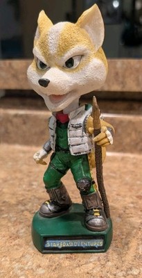 Nintendo Gamecube Star Fox Adventures Limited Edition Fox Bobblehead Target 2002