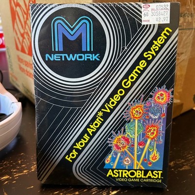 Astroblast Atari 2600 M Network Mattel Electronics 1982 New Sealed No. 5666
