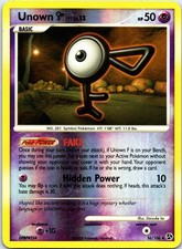Unown [F] Reverse Holo Uncommon Great Encounters 56/106 NM on eBay