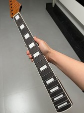 Stainless steel 21fret White blocks Inlay Rosewood Rosewood Maple Guitar Neck