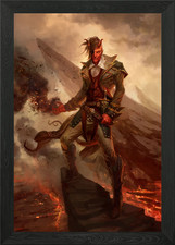 Tibalt The Fiend Blooded Framed Wall Art Poster Canvas Print Picture