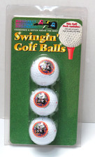 KISS ROCK & ROLL OVER GOLF BALLS 3 PACK 1997 OFFICIALLY LICENSED