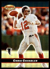 2000 Bowman's Best #64 Chris Chandler Falcons