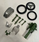GI JOE SILVER MIRAGE MOTORCYCLE PARTS LOT