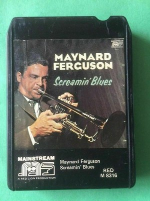 MAYNARD FERGUSON Screamin' Blues  RED M 8316 8 Track Tape