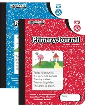 (1) BAZIC Primary Journal 100 Sheet Marble Composition Book, Preschool 1-2 Grade
