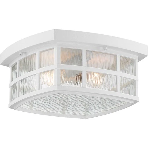 Stonington - 2 Light Outdoor Flush Mount - 5.75 Inches high made with Coastal - Picture 1 of 11