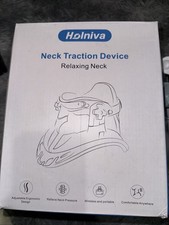 Adjustable Cervical Neck Traction Device Stretcher Brace 3 Level Home Use