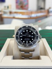 Rolex Sea-Dweller 116660 Steel Oyster Bracelet Black Ceramic Bezel Watch 3