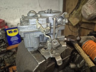 HOT ROD ROCHESTER 2G 2 BBL CARBURETOR MANUAL CHOKE CHEVROLET TRUCK 283 REBUILT
