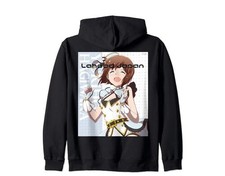 THE iDOLM STER Stellar Stage Yukiho Hagiwara Back Print Zip Hoodie
