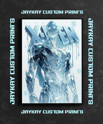 Iceman X-Men Marvel Comic Poster Print - No Frame