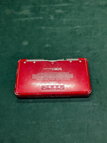 Nintendo 3DS Flame Red Console System CTR-001 w/ OEM Charger Tested & Works