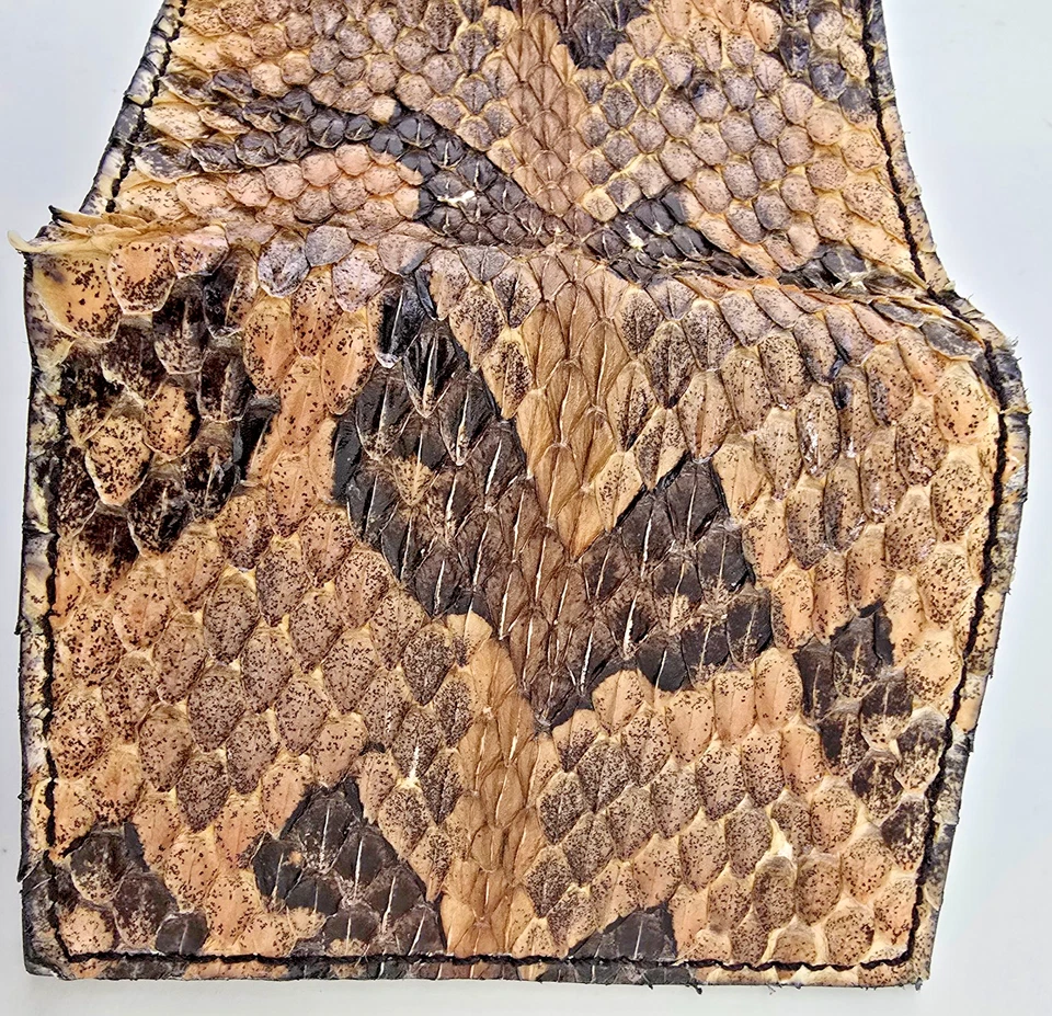 Cranbreak Rattlesnake Wallet TRI-fold Original Slim Pocket NEW Authentic - Image 4 of 4