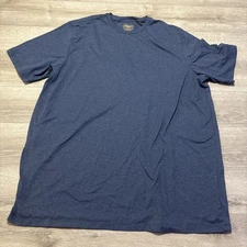 The Foundry Supply Co. Big Man's 3 XLT Blue Heather Cotton Blend T-Shirt Used