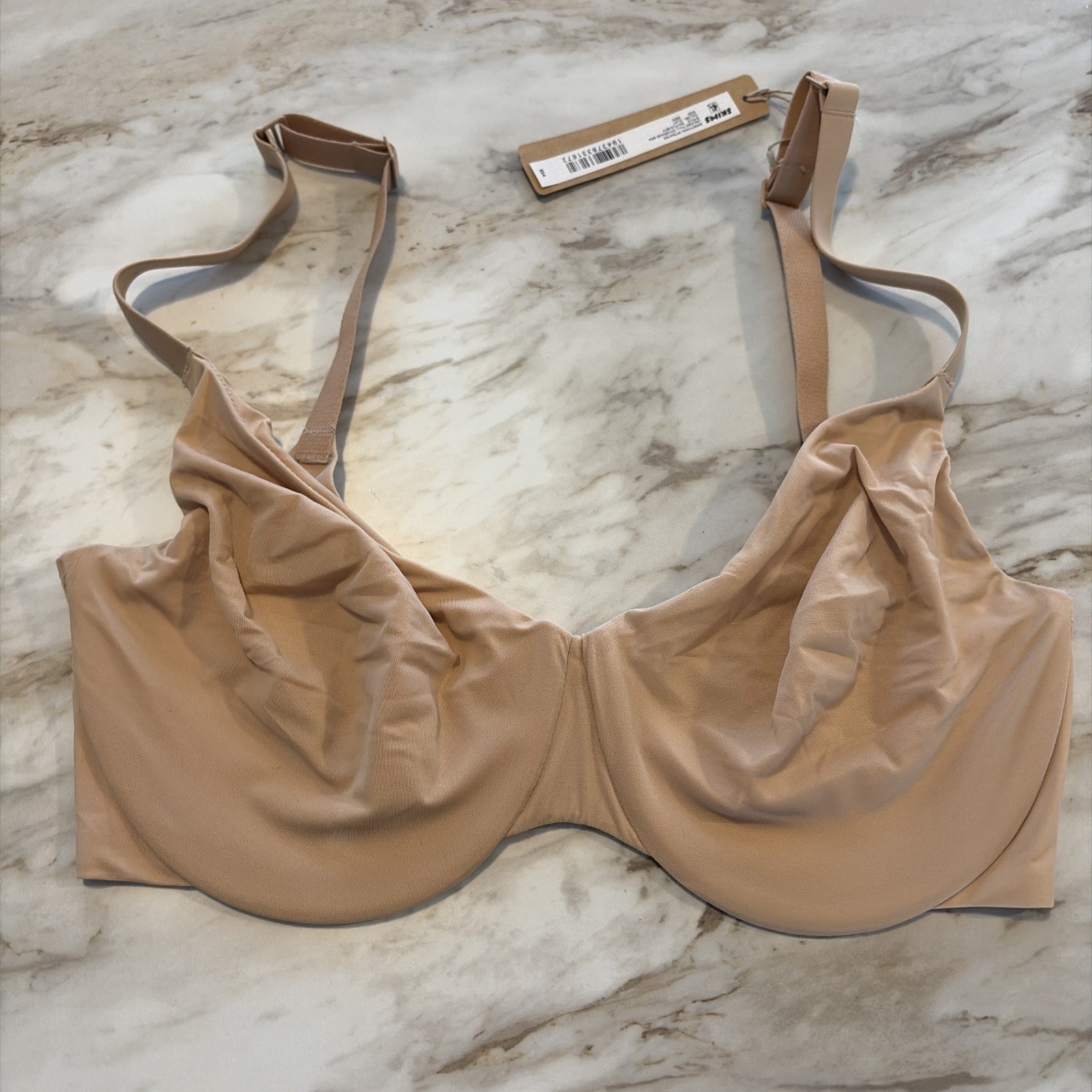Skims Smoothing Intimates Unlined Full Coverage Bra 32DD Clay