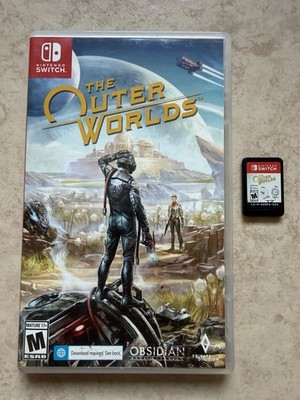 The Outer Worlds (Nintendo Switch, 2020) W/ Case Free Shipping