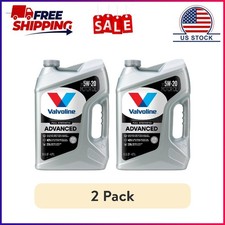 (2 pack) Valvoline Advanced Full Synthetic 5W-20 Motor Oil 5 QT 56.16 per gallon