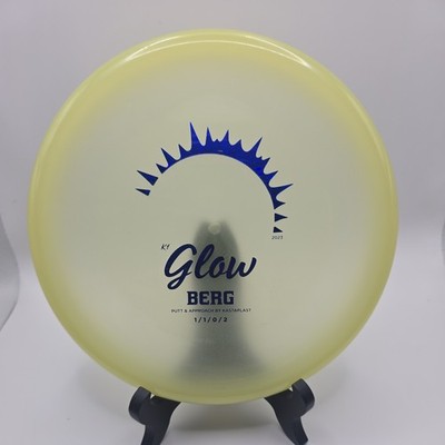 Kastaplast K1 Glow Berg 2023 Edition Putt & Approach Disc New/Unthrown Disc Golf