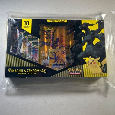 ポケモンボックスセット Pokémon TCG - Pikachu & Zekrom GX Premium Collection Box 3x