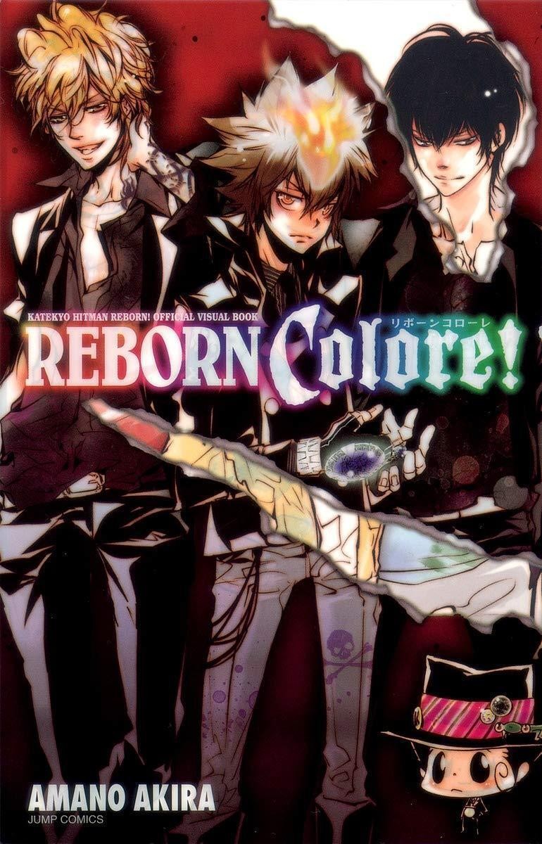 Comic Reborn! Official Visual Book REBORN Colore! Japanese Akira Amano Artbook