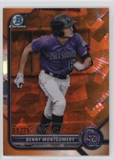 2022 Bowman Chrome Sapphire Edition Prospects Orange 9/75 Benny Montgomery 1o3q