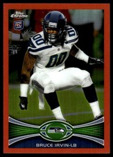 Bruce Irvin 2012 Topps Chrome #176 Seahawks Insert ? SEE SCAN! FREE SHIPPING