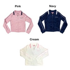 Juicy Couture Women's Cotton Velour Pickleball Jacket