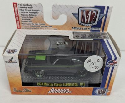 M2 Machines Ground Pounders 1970 Mercury Cougar ELIMINATOR