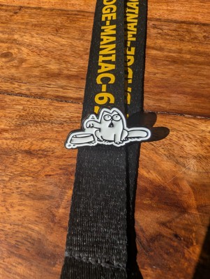 Simons Cat Needs Food Enamel Pin Badge Cute  Animated Cat Nostalgia Gift Idea  