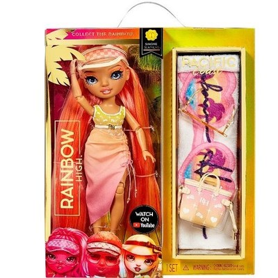 Rainbow High Pacific Coast Puppe mit Zubehör Meer NEU