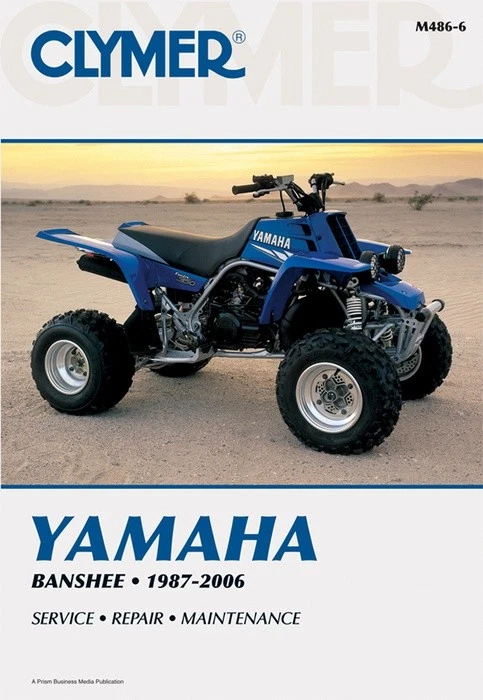 Clymer Shop Repair Manual for Yamaha YFZ350 Banshee 1987-2006