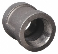 2 Inch Pipe Coupling FNPT Malleable Iron Class 150 Black   Grainger 5P557