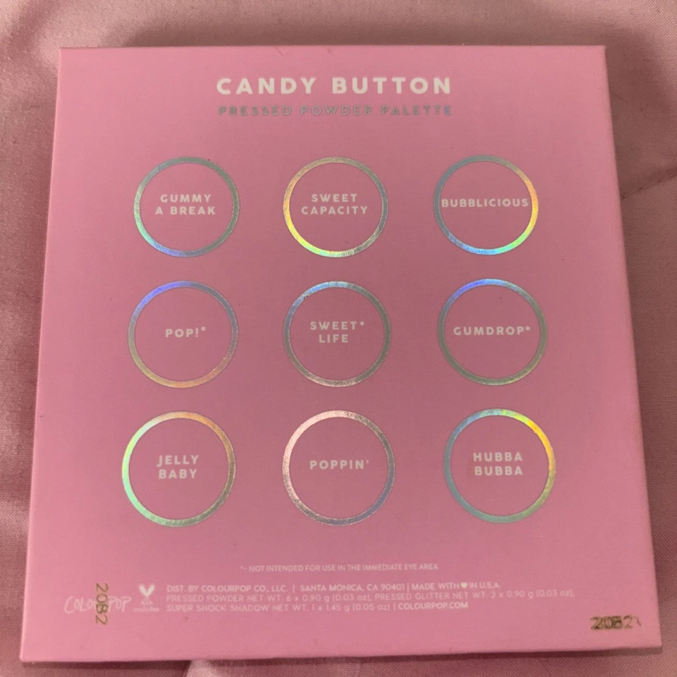 Paleta de sombras de ojos colorpop Bitti - Nueva SIN CAJA Foto 4 de 4